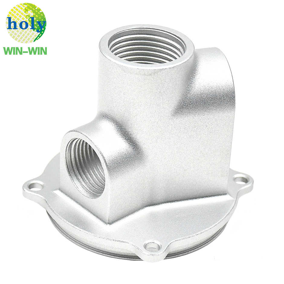 OEM Aluminio CNC Piezas de fresado Tanque de aceite Swirl Top Pot