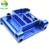 Cuerpo de horrible anodizado azul personalizado 6083 Piezas de mecanizado CNC de aluminio