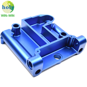 Cuerpo de horrible anodizado azul personalizado 6083 Piezas de mecanizado CNC de aluminio