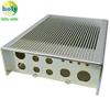 China Piezas de mecanizado de aluminio del ODM CNC Piezas de montaje del disipador de calor del torno