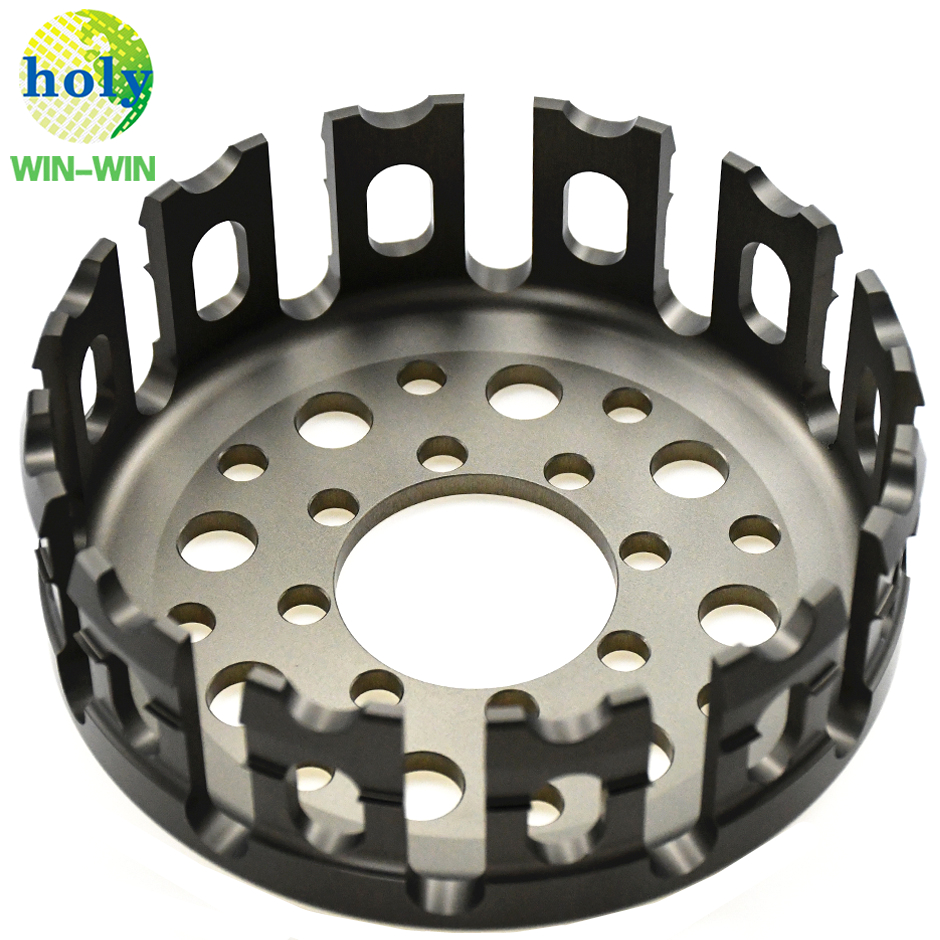 Mecanizado de precisión CNC Aluminio Cesta de embrague de aluminio Herramientas de motocicleta