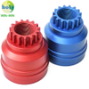 Precision Aluminio CNC torneado Piezas de torno Tripod Drive Hub Hubs