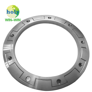 Niza piezas de mecanizado de aleación de aleación de aluminio de metal con grabado CNC